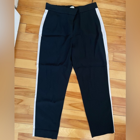 Aritzia Babaton Conan Pant: Terado White Stripe - Picture 2 of 4